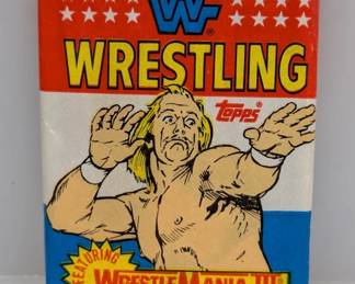 1987 Topps WWE WWF Wrestle Mania III Pack