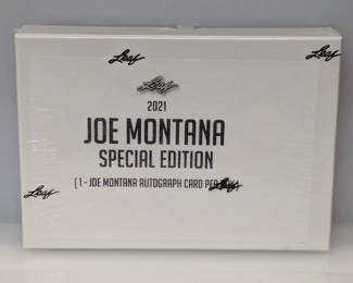 2021 Leaf Joe Montana Special Edition Hobby Box