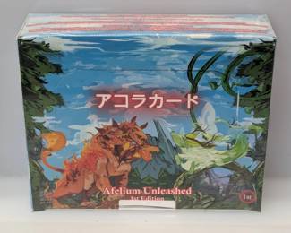 Akora Afelium Unleashed Booster Box 1st Edition