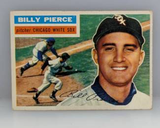1956 Topps Baseball #160 Billy Pierce White Sox