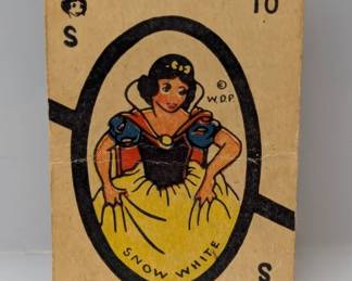 1945 Whitman Junior Canasta S10 Snow White Creases