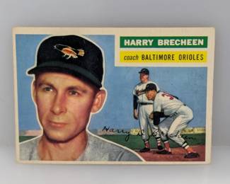 1956 Topps Baseball #229 Harry Brecheen Orioles
