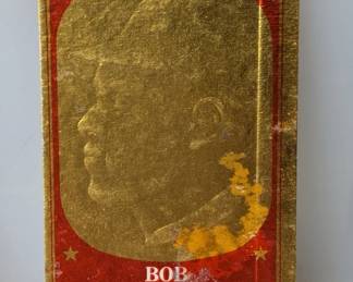 1965 Topps Embossed Bob Gibson #69 Damage