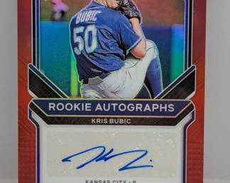 2021 Prizm Kris Bubic Rookie Autograph SP 65/99