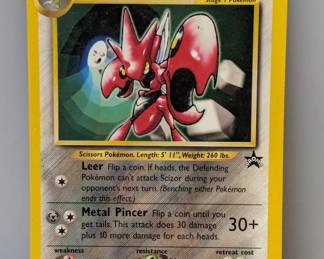 Pokemon 2001 Scizor Promo