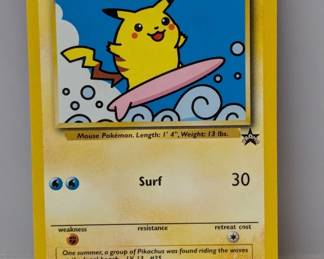 Pokemon 2001 Surfing Pikachu Promo