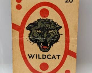 1945 Whitman Junior Canasta 20 Wildcat Creases