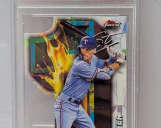 2024 Topps Finest Evan Carter Firsts PSA 10 RC