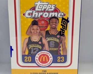 2023 Topps Chrome McDonald's Basketball Blaster