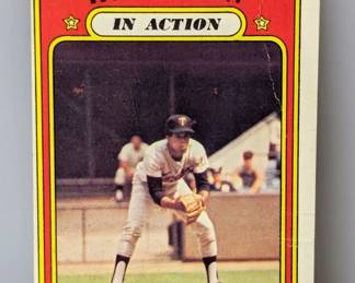 1972 Topps Baseball Rod Carew HN HOF Twins Crease