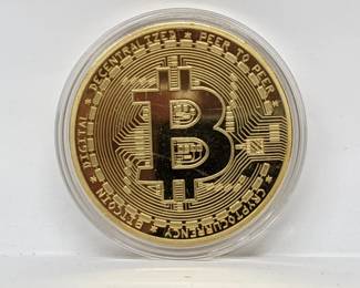 Clad Bitcoin Cryptocurrency