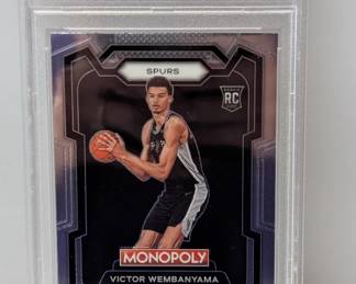 2023 Prizm Monopoly Victor Wembanyama 81 PSA 10 RC