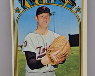 1972 Topps Baseball #709 Jim Kaat HN HOF Twins