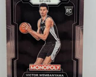 2023-24 Prizm Victor Wembanyama Monopoly RC #81
