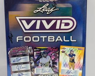 2024 Leaf Vivid Football Hobby Box