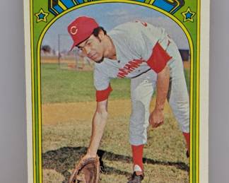 1972 Topps Baseball #719 Ceasar Geronimo HN Reds