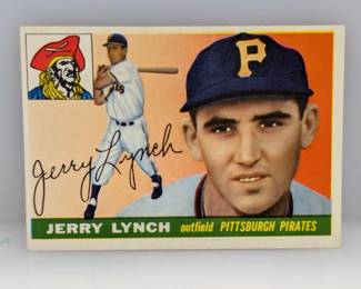1955 Topps Baseball Jerry Lynch Pittsburgh Pirates