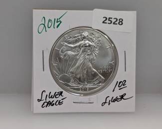 2015 1oz .999 Silver Eagle $1 Dollar