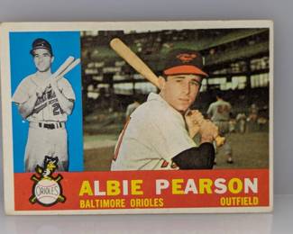 1960 Topps Albie Pearson 241 1958 AL ROY