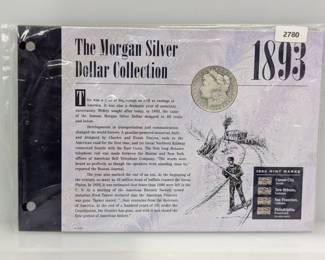 1893 90% Silv Morgan $1 Dollar Collection