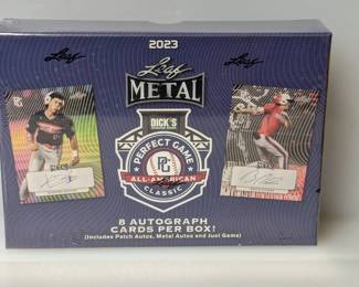 2023 Perfect Game Baseball Hobby Box (8 Autos)