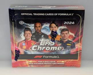 2024 Topps Chrome Formula 1 F1 Hobby Box