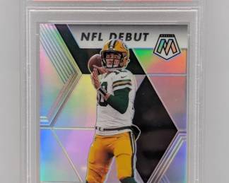 2020 Mosaic 264 Jordan Love Silver Prizm PSA 9 RC