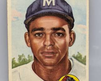 1953 Topps Baseball Jim Pendleton Milwaukee Braves