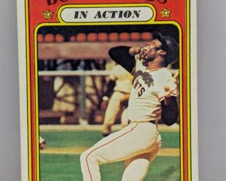 1972 Topps Baseball #712 Bobby Bonds HN Giants