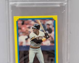 1988 Topps Sticker Barry Bonds 135 PSA 9 Low POP