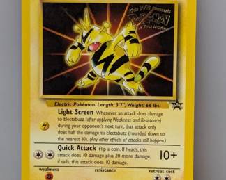 Pokemon 1999 Electabuzz Promo