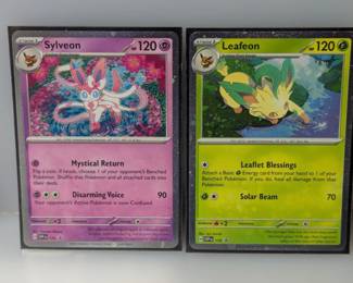 2025 Pokemon Leafeon & Sylveon Promos 170 & 172