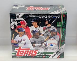 2019 Topps Baseball Holiday Box