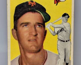 1954 Topps Baseball Don Mueller New York Giants