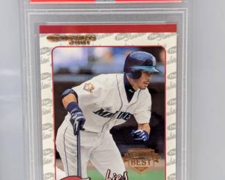 2001 Donruss Bronze SP Ichiro RC R104 PSA 9