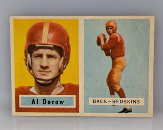 1957 Topps Al Dorow 24 NO CREASES