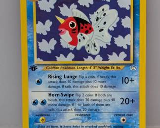 Pokemon 2000 1st Edition Seaking 37