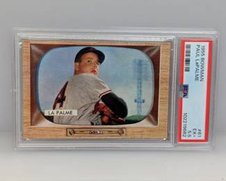 1955 Bowman #61 Paul LaPalme PSA 5.5