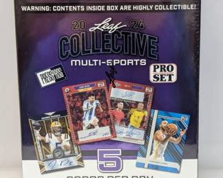 2024 Leaf Collective Multi-Sport Hobby Box