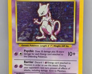 Pokemon 1999 Mewtwo Holo 10