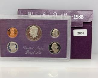 1985 US Proof Set