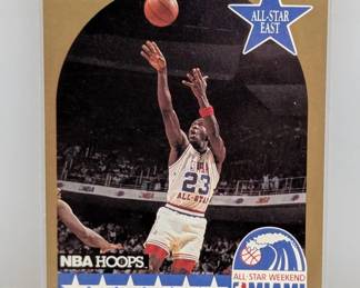 1990 Hoops #5 Michael Jordan All Star