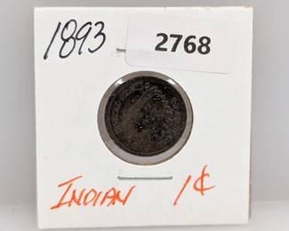 1893 Indian Head Cent