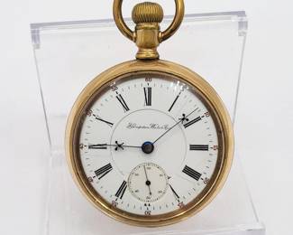1 HampdenWatchCoPocketWatchPrecisionMovement