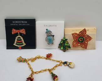 80 VintageHolidayEleganceNordstromTalbotsCRadkoJewelry