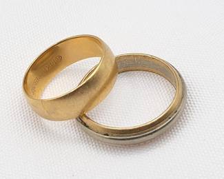 10 TwoPiece14KGoldBandCollection