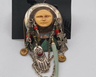 86 TabraDesignsSterlingSilverHandcraftedTalismanPendant