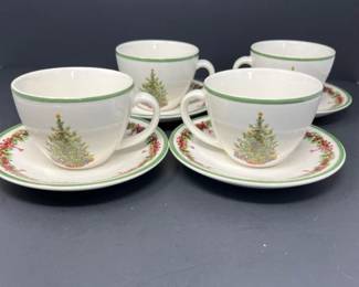 6 HolidayCelebrationsChristopherRadkoCupsSaucersTraditions