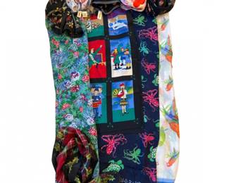 97 FestiveHolidayPrintScarvesParrotPrintShawlTalbots