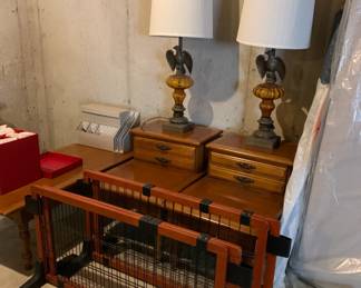 Doggie Gates and Eagle Lamps